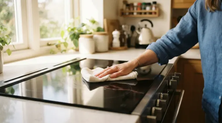 Comment nettoyer un piano de cuisson facilement et sans trace