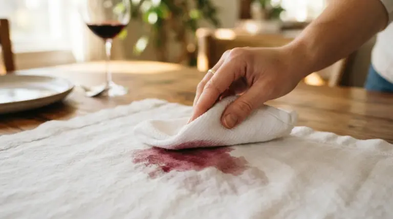 Enlever une tache de vin rouge : les astuces les plus efficaces