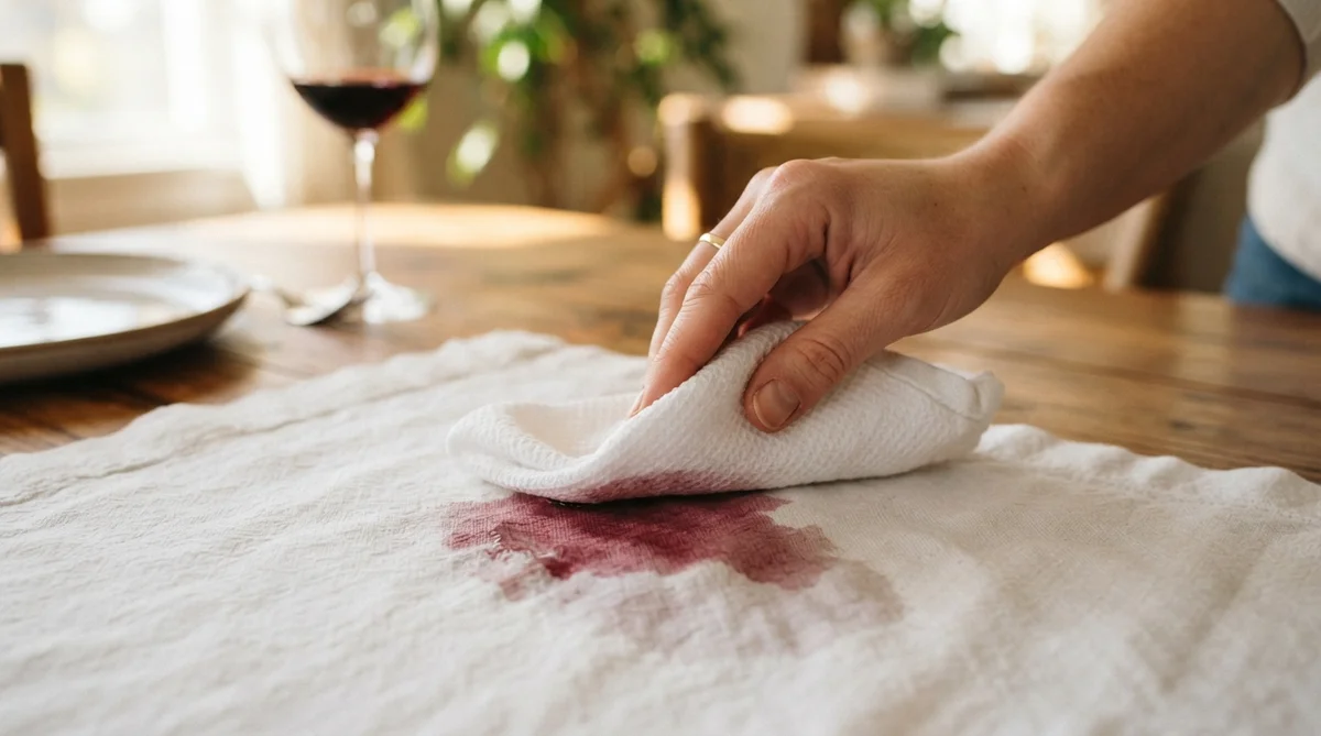 Enlever une tache de vin rouge : les astuces les plus efficaces