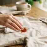 Tache de ketchup sur un vêtement : solutions pour l'éliminer